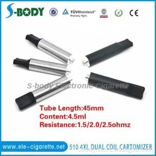 e-cigarette vaporizer 510 4xl dual coil cartomizer